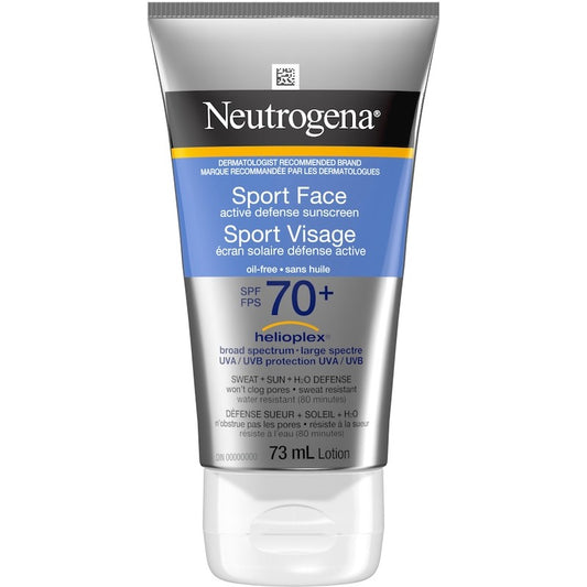 Neutrogena 73ml lotion Sport face active defense spf 70