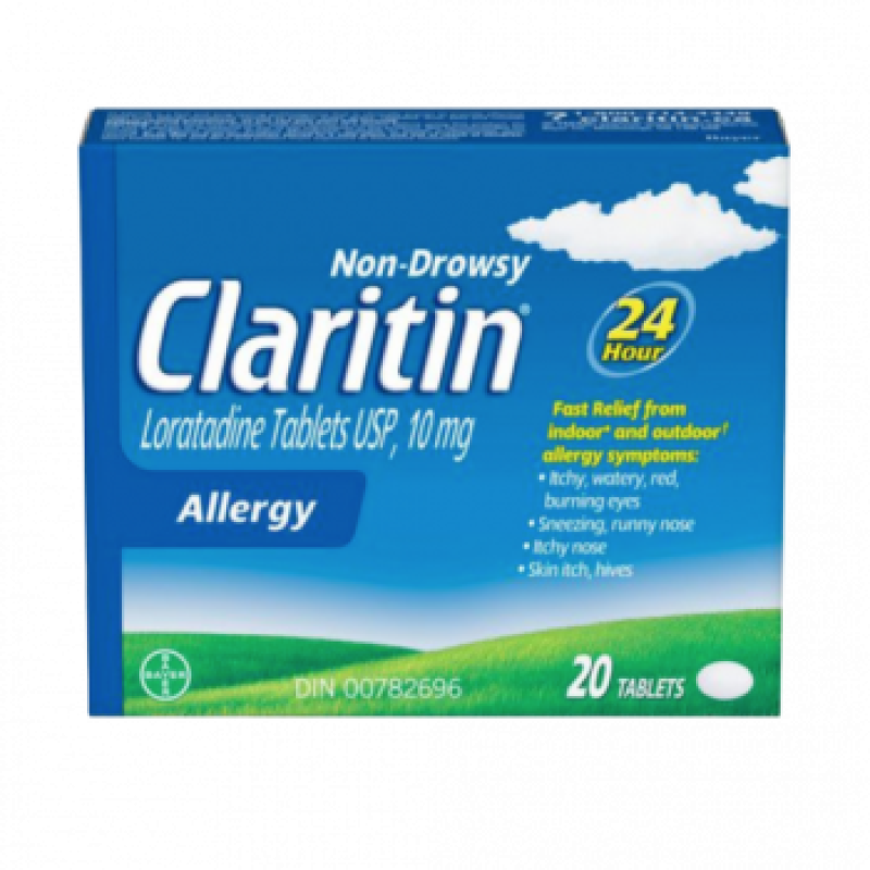 Sale- Allergies - CLARITIN TB 10MG 20 Exp: 03/26