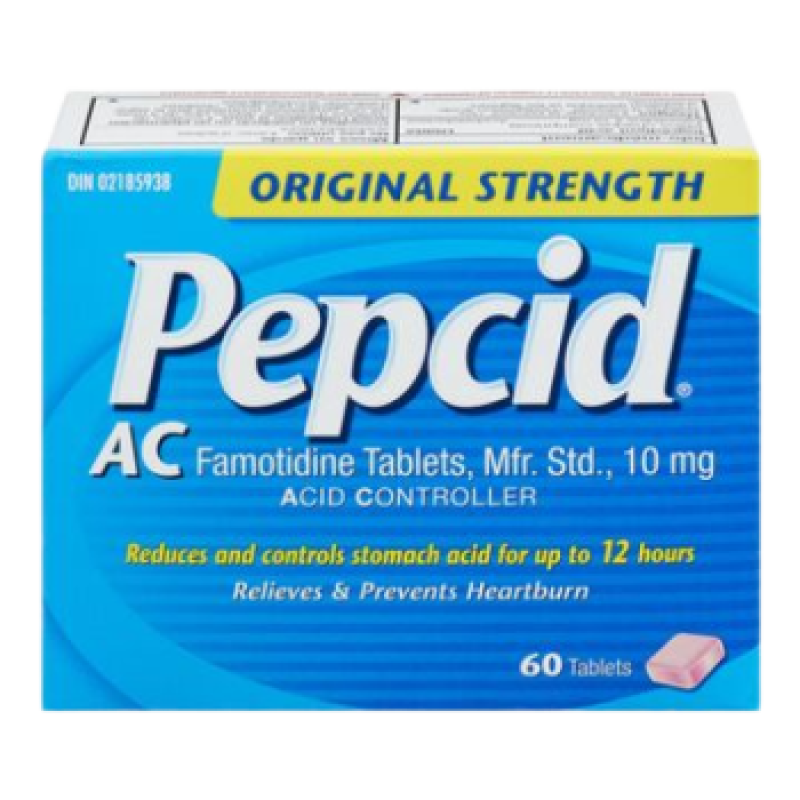 Sale - PEPCID AC EASY TO SWALLOW TB 60 - Exp 04/26