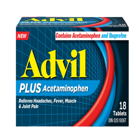ADVIL PLUS APAP TB 18 / Exp: 03/26