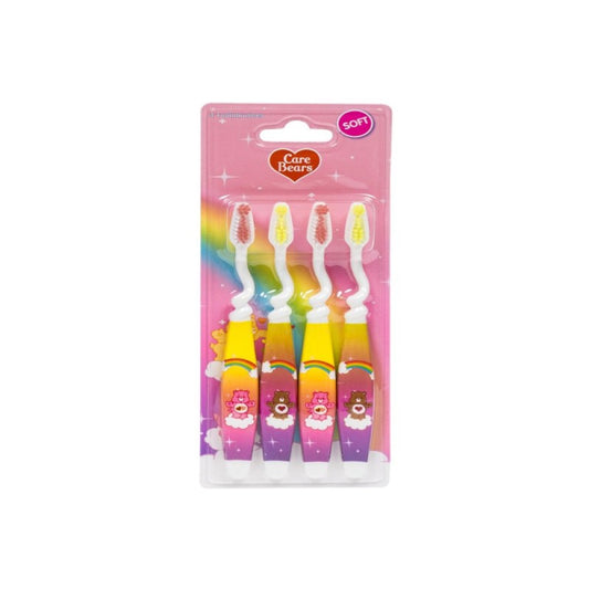 CARE Bears Kids Toothbrush 4CT Pink Soft