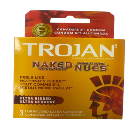 Trojan Condoms - Naked Sensation ( Pack of 3)