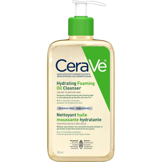 CERAVE HYDRATING FOAMING OIL CLEANSER 355ML