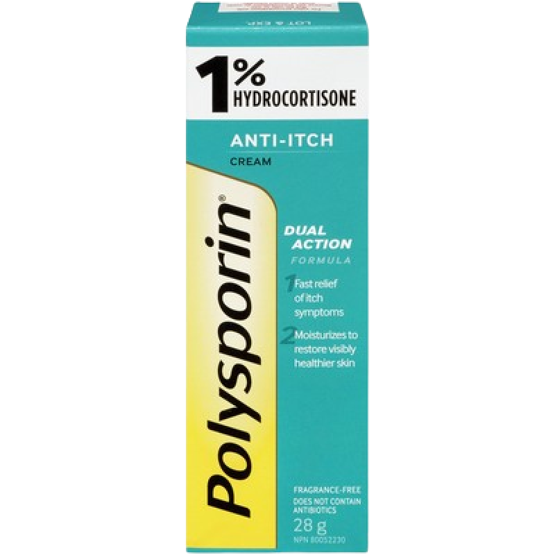 Sale POLYSPORIN ANTI ITCH 1% HYDROCORTISONE 28G damage box Exp 5:27