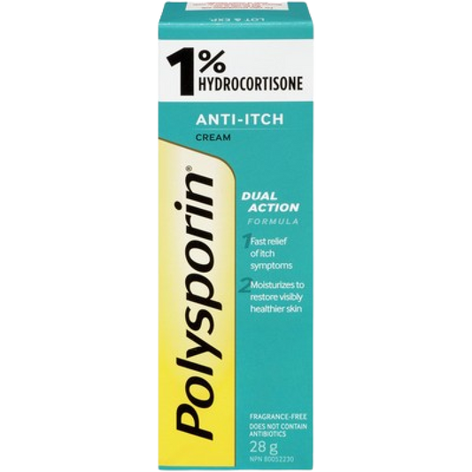 Sale POLYSPORIN ANTI ITCH 1% HYDROCORTISONE 28G damage box Exp 5:27