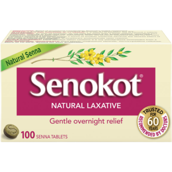 Sale - SENOKOT LAXATIVE NATURAL TB 100 *Damage Box* - Exp: 10/26 to 02/27