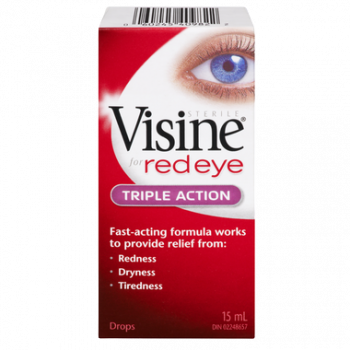 Sale - VISINE ADVANCE TRIPLE ACTION 15ML *DAMAGED BOX* - Exp: 07/28