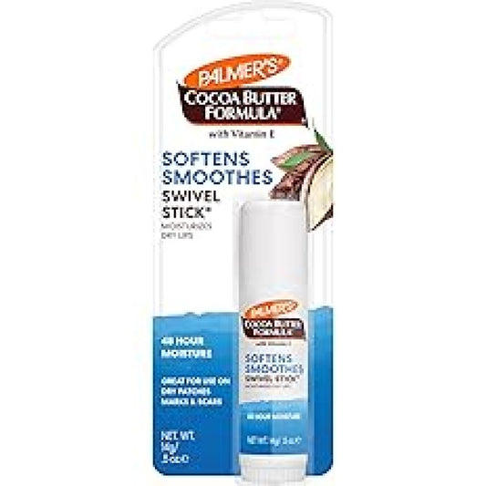 Palmer's Cocoa Butter Formula Moisturizing Swivel Stick with Vitamin E, Lip Balm for Beach Bag, Face