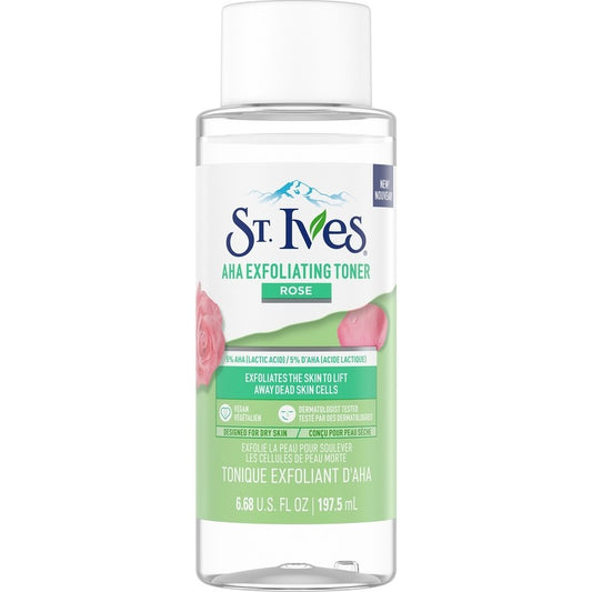 ST-IVES TONER EXFOLIATING AHA ROSE 197.5ML