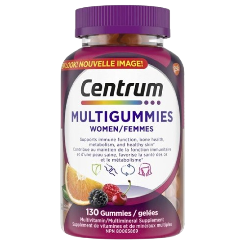 Sale- CENTRUM MULTIGUMMIES WOMEN GUMMY 130 Early Exp 02&04/2026
